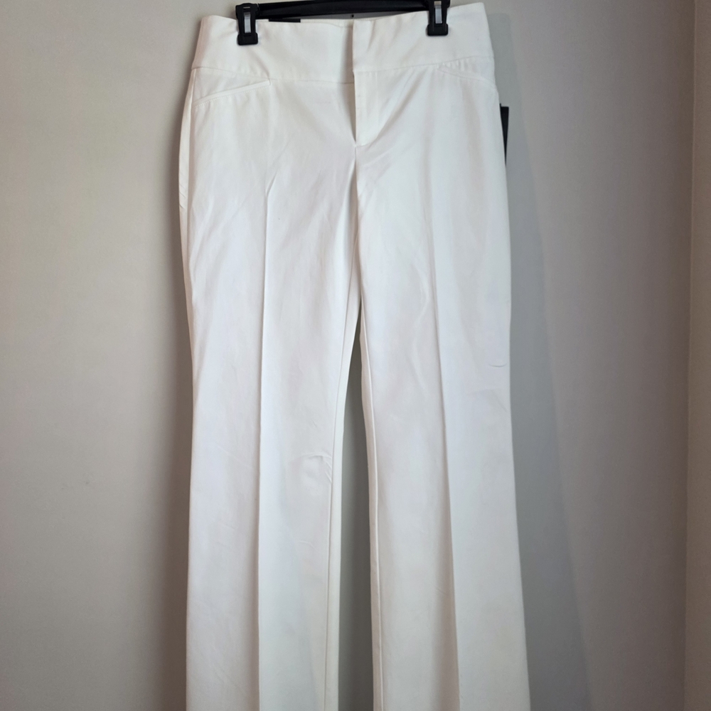 Elegant White Women's Pants